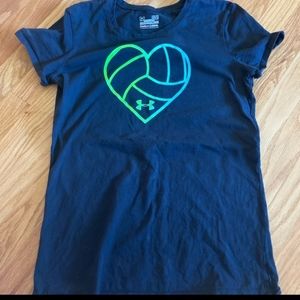 Heart ombre heart rare Medium tshirt short sleeve